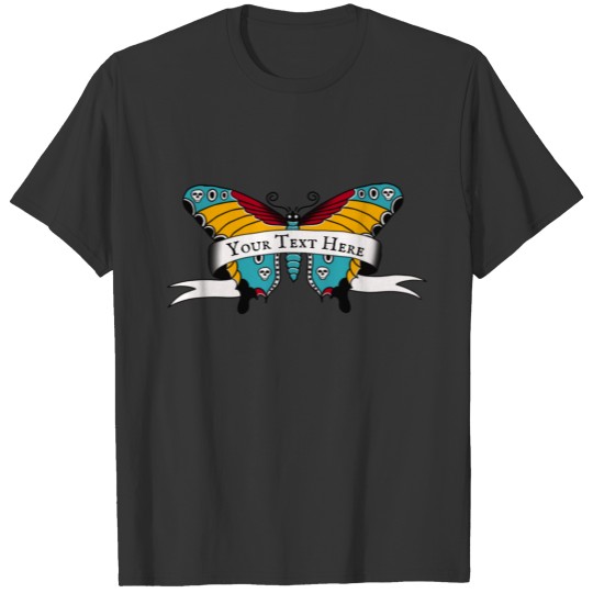 Butterfly Tattoo - Create Your Own T-shirt