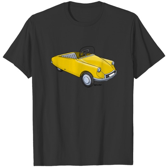 with image Citroën D staircase car T-shirt