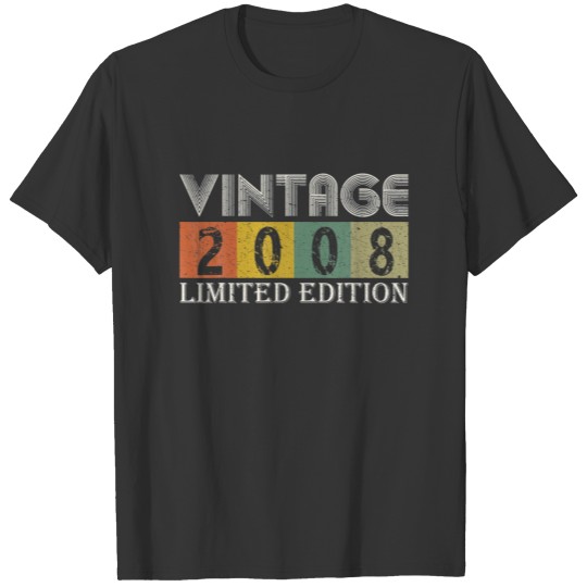 Vintage 2008 Limited Edition 14 Years Old 2008 Bir T-shirt
