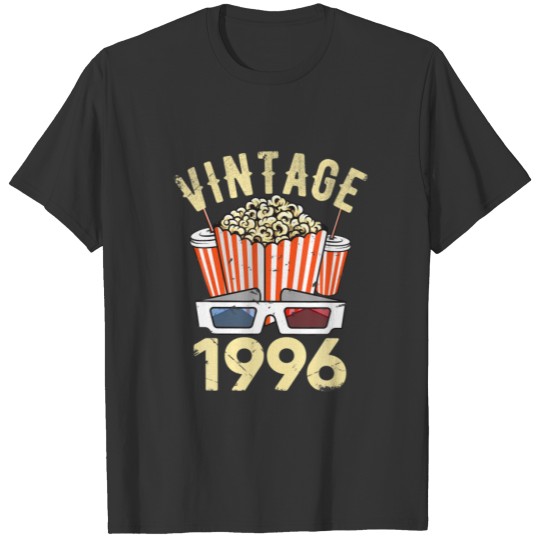 Vintage 1996 Friends Bday 26 Years Old Cinema Popc T-shirt