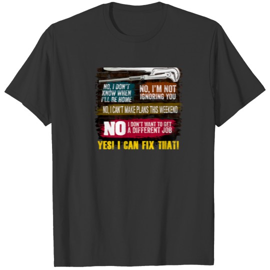 Mens Millwright Novelty Gift  for Dads T-shirt