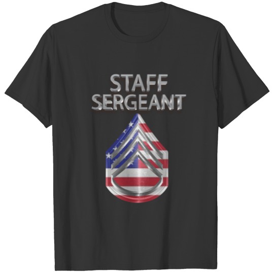 Staff Sergeant Rank T-shirt