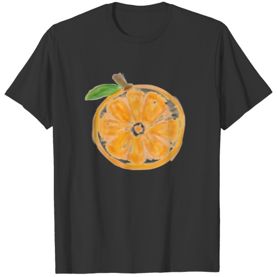 Watercolor Orange T-shirt