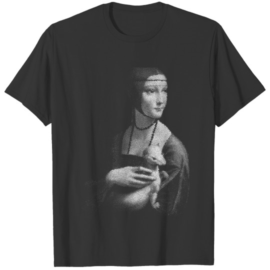 Lady with an Ermine T-shirt