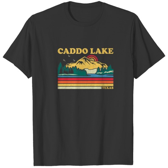 Vintage Retro Family Vacation Texas Caddo Lake T-shirt