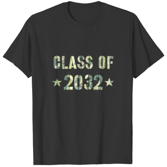 Camo Future Graduation Future CLASS Of 2032 3Rd Gr T-shirt