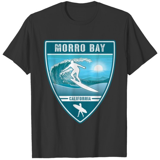 Surf Morro Bay California T-shirt