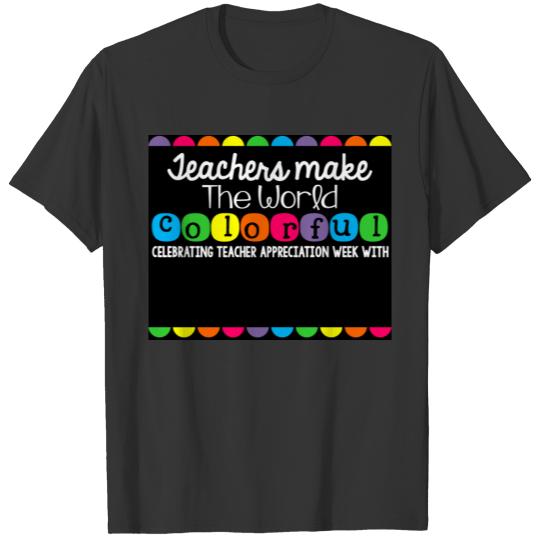 Custom Teacher Appreciation T-shirt