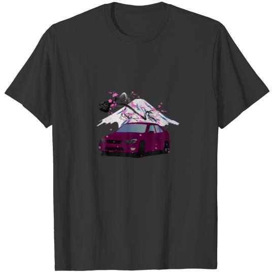 JDM IS300 Sakura Blossom Mount Fuji Import Car T-shirt