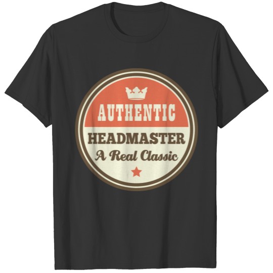 Authentic Headmaster A Real Classic T-shirt