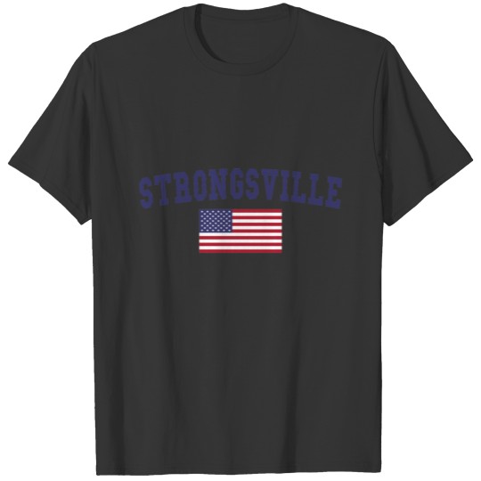 Strongsville US Flag T-shirt