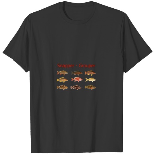 Snapper - Grouper Logo T-shirt