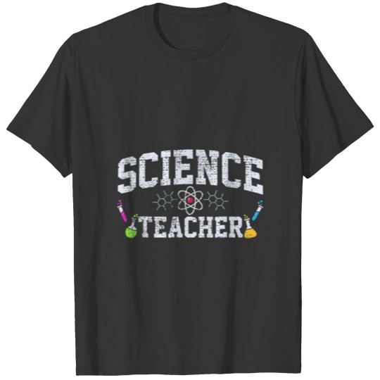 Science Teacher Chemist Physicist Vintage T-shirt