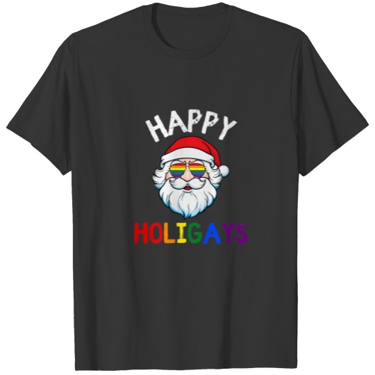 Funny Gay Lesbian LGBT Pride Christmas T-shirt