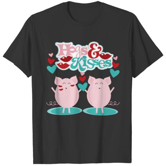 Hog And Kisses T-shirt