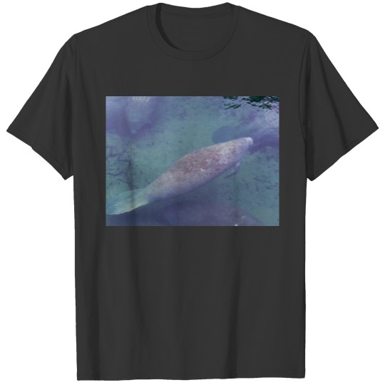 Manatee Swimming Florida Nature Wildlife T-shirt