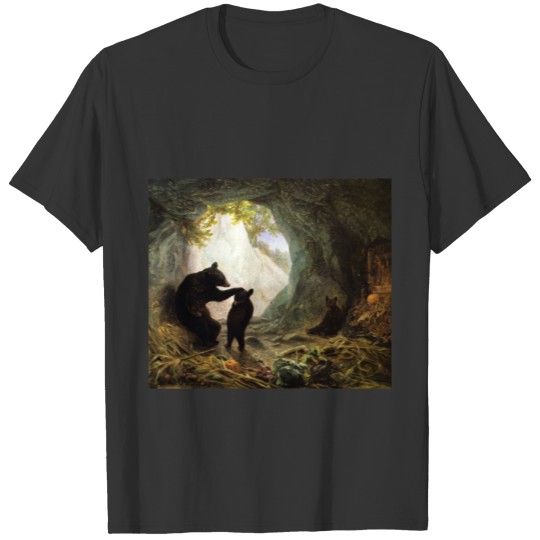 William Holbrook Beard Bear And Cubs 1864 T-shirt