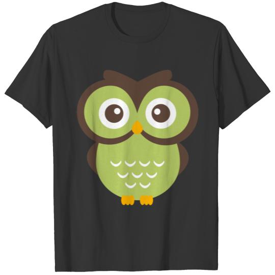Green Owl T T-shirt