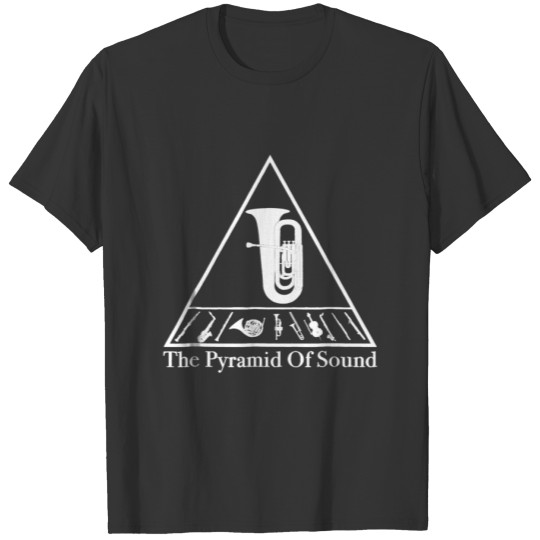 Funny Tuba  For Marching Band Tuba Player T-shirt