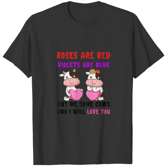 Womens Cute Funny Cow Custom For Cow Lovers - Cow T-shirt