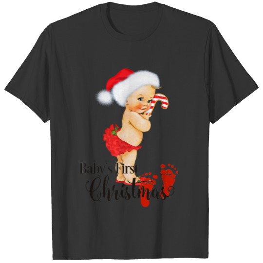 Baby's First Christmas Body Suit T-shirt