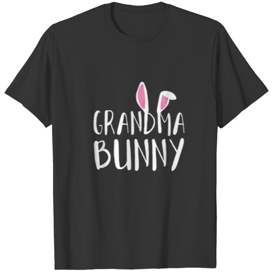 Easter Grandma Bunny For Granny Family Matching Ea T-shirt