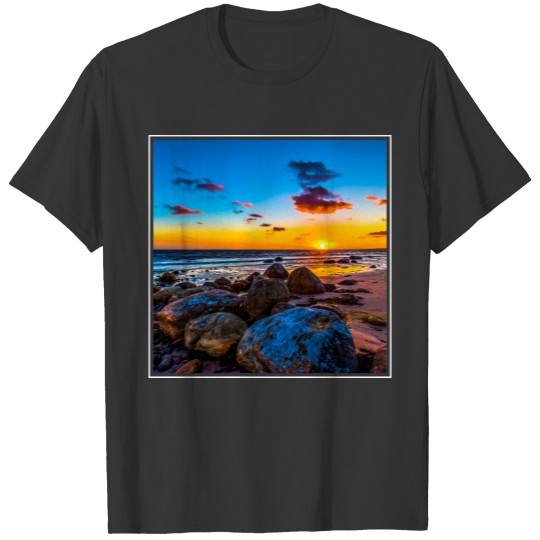 Sunset At Sea T-shirt