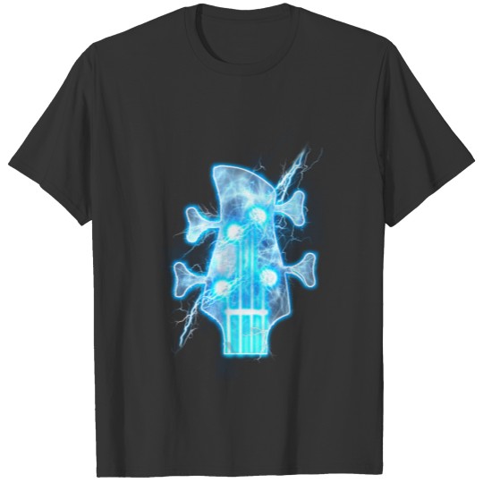 Guitar Lover | Head Of A Bass Guitar Player T-shirt