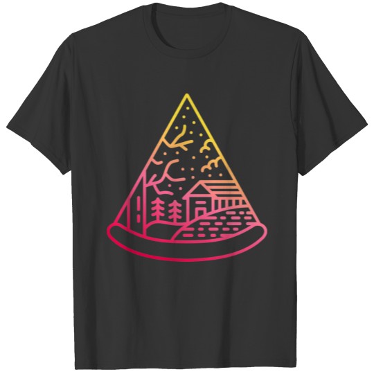 Wilderness Pizza Polo T-shirt