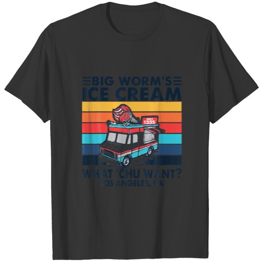 Big Worm's Ice Cream What Chu Want? Summer Sea And T-shirt