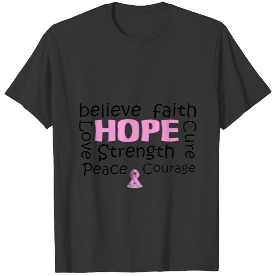 Breast cancer cure T-shirt