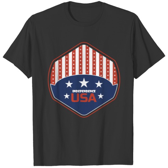 Happy Independence Day Vintage USA 4th July T-shirt