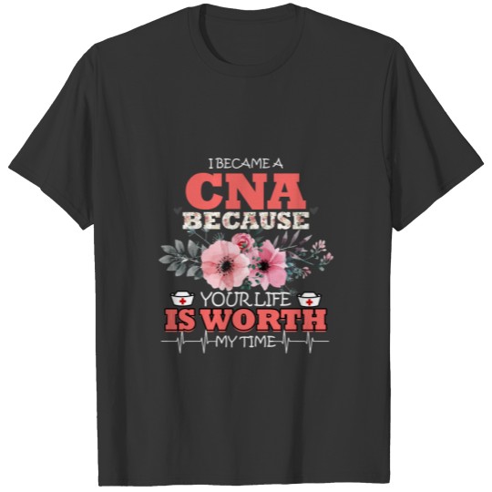 CNA Nursing School Nurse Gift T-shirt