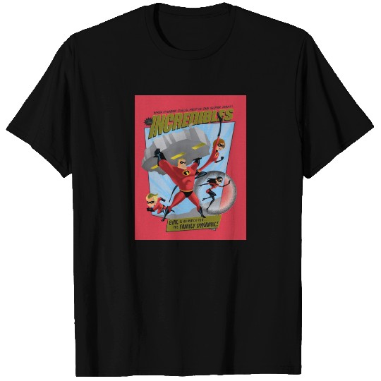 The Incredibles Action Poster Disney T-shirt