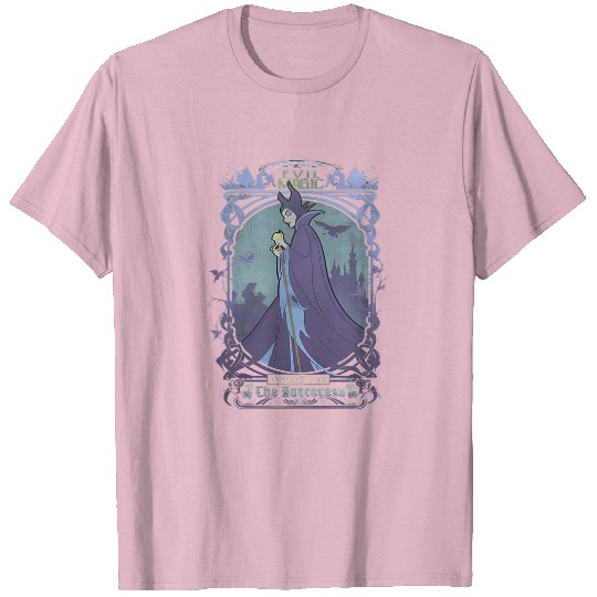 Discover Disney Maleficent The Sorceress Deep Purple Grap T-Shirts