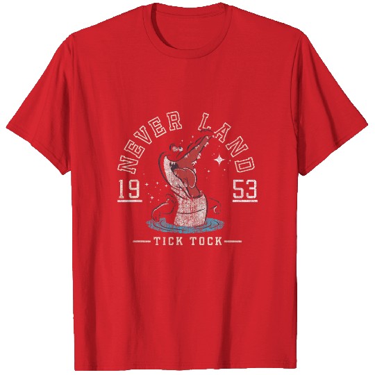 Disney Peter Pan Neverland Croc Collegiate Tick Tock 1953 T-Shirts