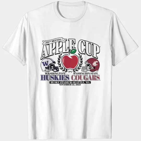 Official Vs Washington State Cougars 2023 Apple T Shirts