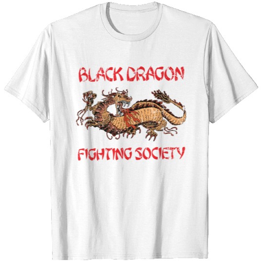 Count Dante Black Dragon Fighting Society T Shirts