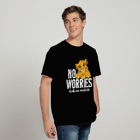 Disney Lion King Classic No Worries Simba T-Shirts