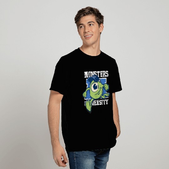 Disneyss Pixars Monsters University Mike Wazowski Big Portrait T-Shirts