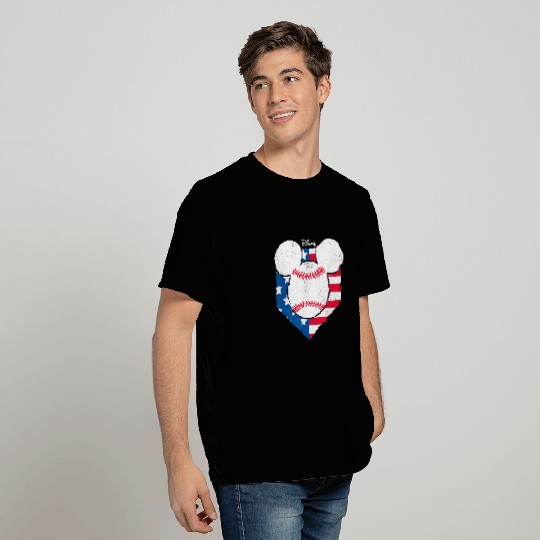 Disney Mickey Baseball Diamond T-Shirts