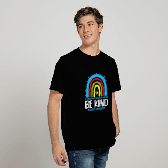 Autistic Month Rainbow Choose Kindness 1 T-Shirts