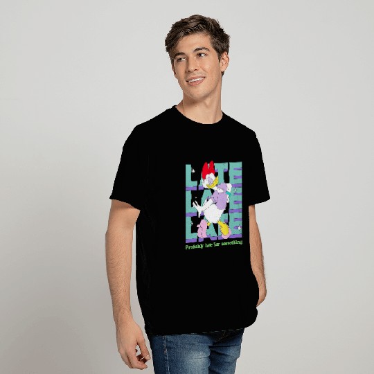 Disney Daisy Duck Probably Late for Something Funny T-Shirts