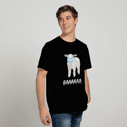 Sheep with mask . T-Shirt T-shirt