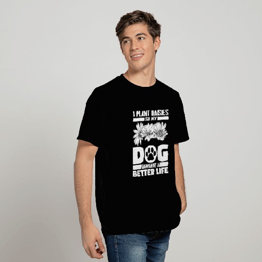 Gardener Dog Garden Daisy Gardening T-Shirts