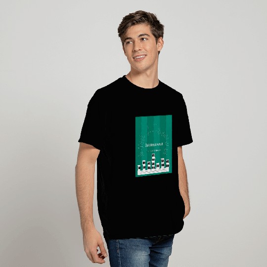 Birmingham City Art Design T-Shirts