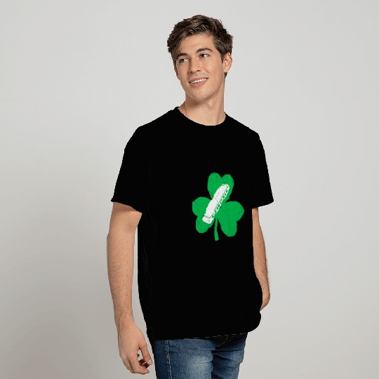 Funny Harmonica Music Lover Irish Shamrock Harmonica St. Patricks Day T-Shirts