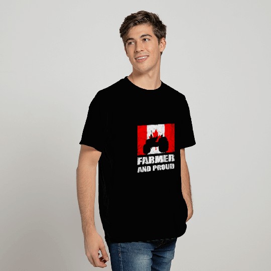 Farmer and proud Canadian Farmer T-Shirts