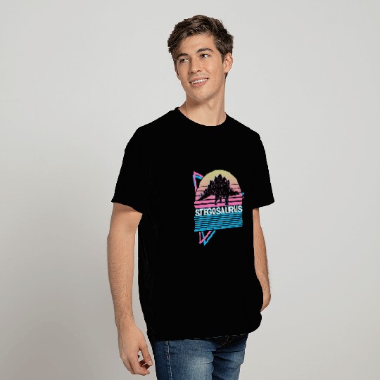 Dinosaur Pet Stegosaurus Dinosaur Retro T-Shirts