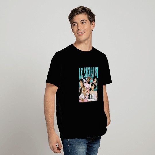 Le Sserafim Perfect Night Shirt, Le Sserafim Flame Rises Tour Shirt